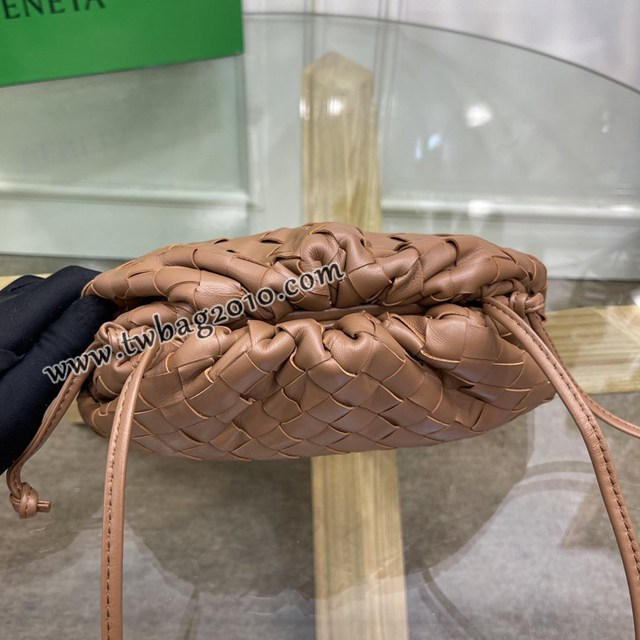 Bottega veneta高端女包 98061 寶緹嘉升級版小號編織雲朵包 BV經典款純手工編織羔羊皮女包  gxz1183